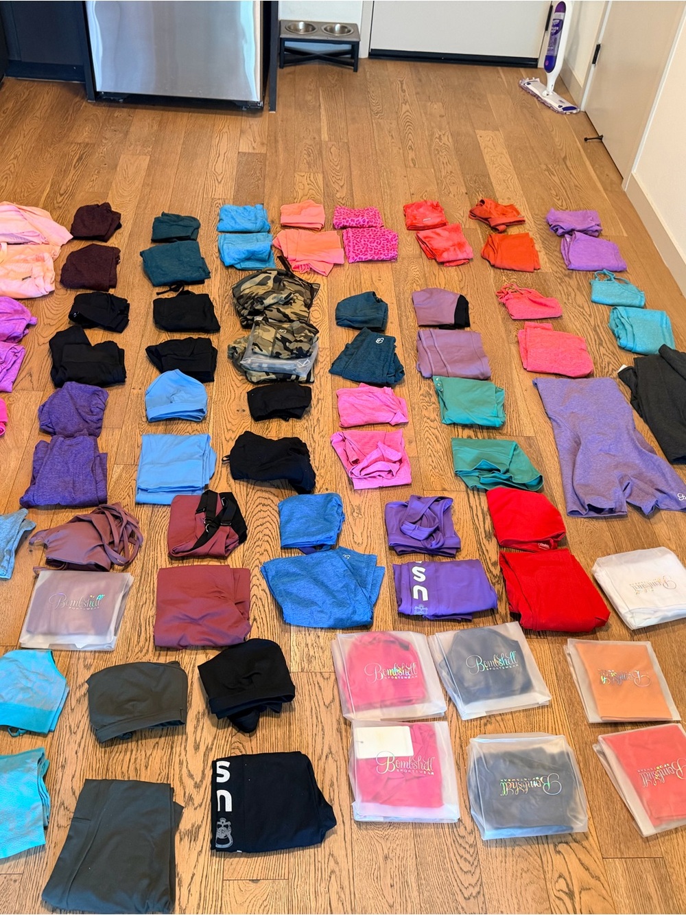 107-Piece Bombshell Sportswear Bulk Lot | Like New | Reseller Opportunity